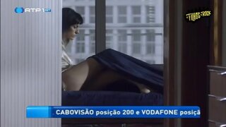 Isabel Abreu Topless on Os Filhos do Rock s01e11