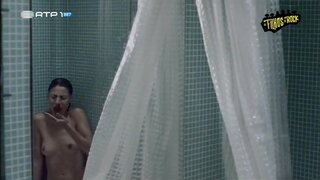 Isabel Abreu Topless on Os Filhos do Rock s01e11