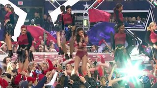 Selena Gomez Sexy performing at NFL Thanksgiving Day Halftime Show