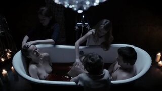 Marcella Plunkett Topless in Dark Touch