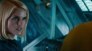 Alice Eve in Bikini in Star Trek Into Darkness