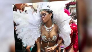 Rihanna Skimpy at Barbados Festival 2013