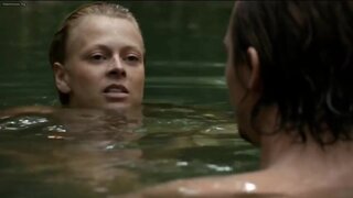 Isabell Gerschke Nude in Fluss des Lebens