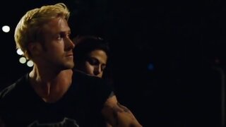 Eva Mendes See-Through and Grabbed Boob in The Place Beyond the Pines