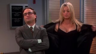 Kaley Cuoco Cleavage on The Big Bang Theory s06e19