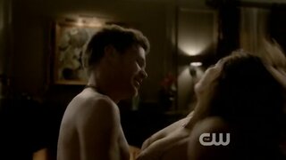 Phoebe Tonkin in Underwear on Vampire Diaries s04e16