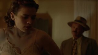 Hayley Atwell in Bra in Restless