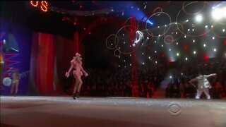 Doutzen Kroes Hot at Victorias Secret Show 2012
