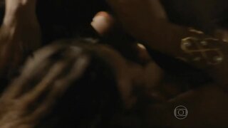 Nanda Costa Topless in O Cacador