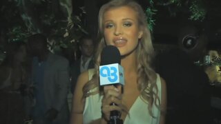 Joanna Krupa See-Through and in Underwear from The Eden Party