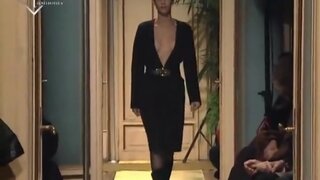 Models Nude at Garroudi fashion show