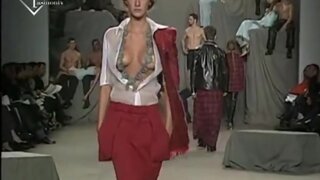 Models Nude at Garroudi fashion show