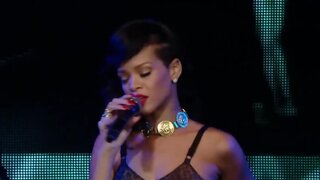 Rihanna at London Concert