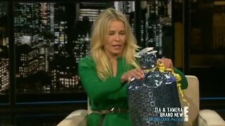 Jennifer Aniston Pokers on Chelsea Lately
