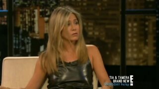 Jennifer Aniston Pokers on Chelsea Lately