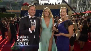 Heidi Klum on Emmys Red Carpet