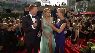 Heidi Klum on Emmys Red Carpet