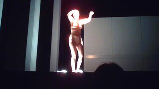 Cynthia Nixon Full Frontal in Wit on Broadway