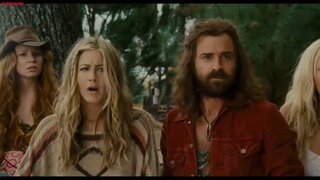Jennifer Aniston censored topless in Wanderlust