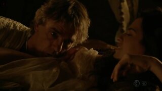 Melia Kreiling Brief Topless on The Borgias s02e04