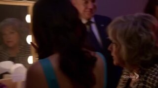 Irene Keng in Slinky Dress on Harrys Law s02e17