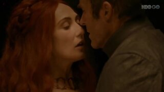 Carice van Houten Nude on Game Of Thrones s02e02