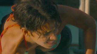 Halle Berry in Bikini in Dark Tide