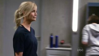 Christina Cox in sports Bra on Defying Gravity S1e03