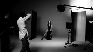 Evan Rachel Wood Flaunt magazine photoshoot, topless but holding her boob