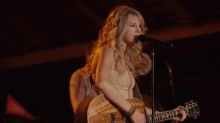 Taylor Swift singing in Hannah Montana the movie