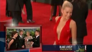 Blake Lively from the Emmy preshow