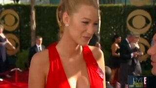 Blake Lively from the Emmy preshow