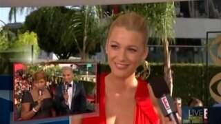 Blake Lively from the Emmy preshow