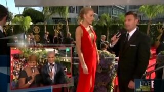 Blake Lively from the Emmy preshow