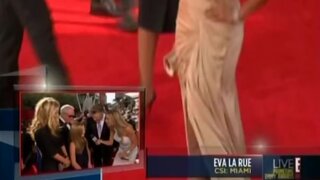 Eva LaRue from the Emmy preshow