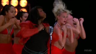 Heather Elizabeth Morris in Bikini top on Glee S1e3