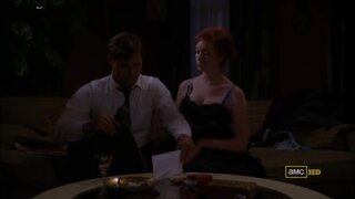 Christina Hendricks Cleavage on Mad Men s03e06