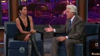 Halle Berry Cleavage on The Jay Leno Show