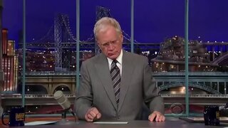 Leighton Meester on Late Show with David Letterman