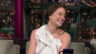 Leighton Meester on Late Show with David Letterman