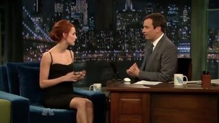 Ashlee Simpson on Late Night with Jimmy Fallon