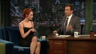 Ashlee Simpson on Late Night with Jimmy Fallon