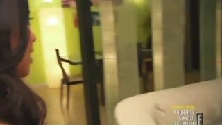 Kourtney Kardashian in Thong Getting Spanked by Khloe