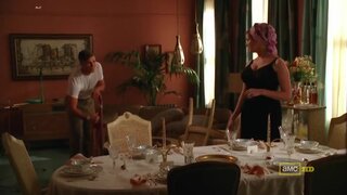 Christina Hendricks Cleavage on Mad Men s03e03
