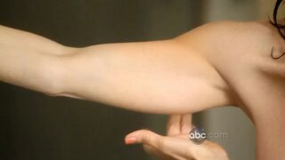 Courteney Cox in Underwear on Cougar Town