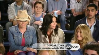 Courteney Cox in Underwear on Cougar Town