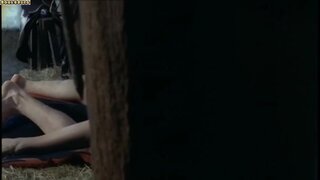 Alexandra Moen Nude Sex on hay in Falling