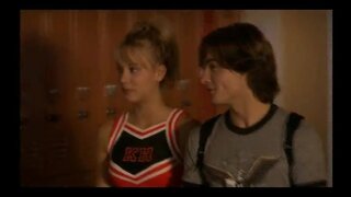 Kaley Cuoco as a cheerleader in The Hollow