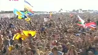 Katy Perry performing at T in the Park