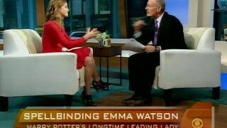 Emma Watson on The Early Show